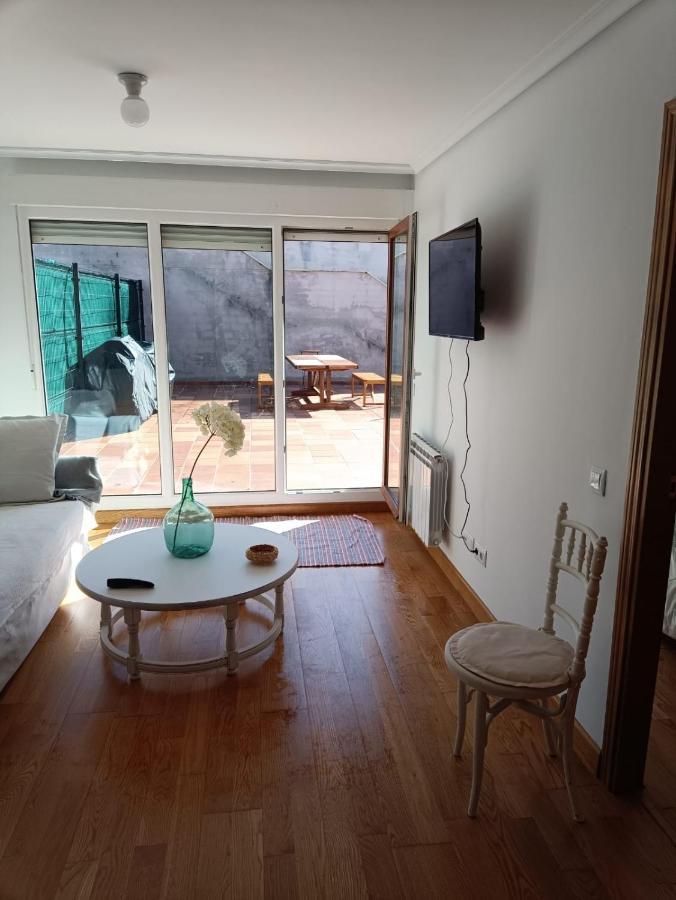 Apartamento Con Terraza Comillas Luaran gambar